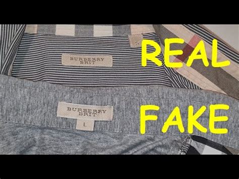 real vs fake burberry brit polo|How to Spot Fake Burberry Polo .